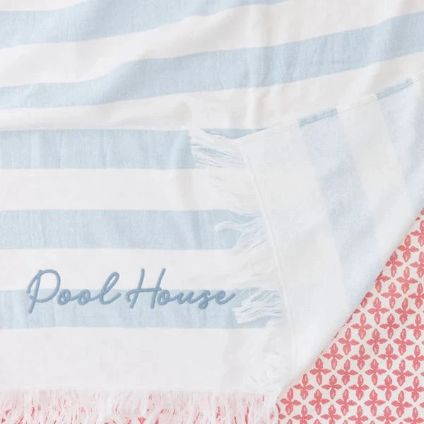Packable Beach Towel - Hydrangea Beach Towels Weezie 