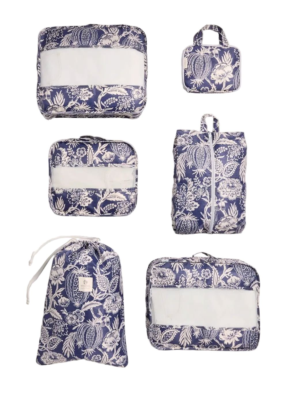 Packing Cubes - Flagler Blue Cosmetic/Accessories Bags Spartina 