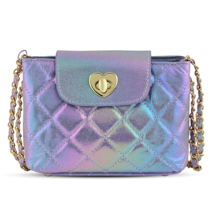 Paige Metallic Lavender Purse Girl Purse Carrying Kind 