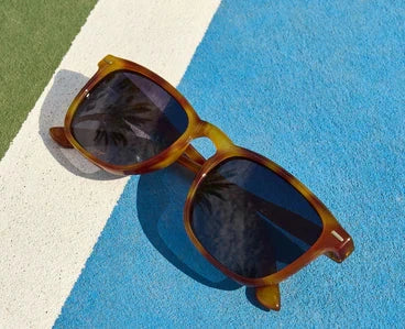 Palmer Reading Sunglasses - Amber Tortoise Reading Glasses Peepers 