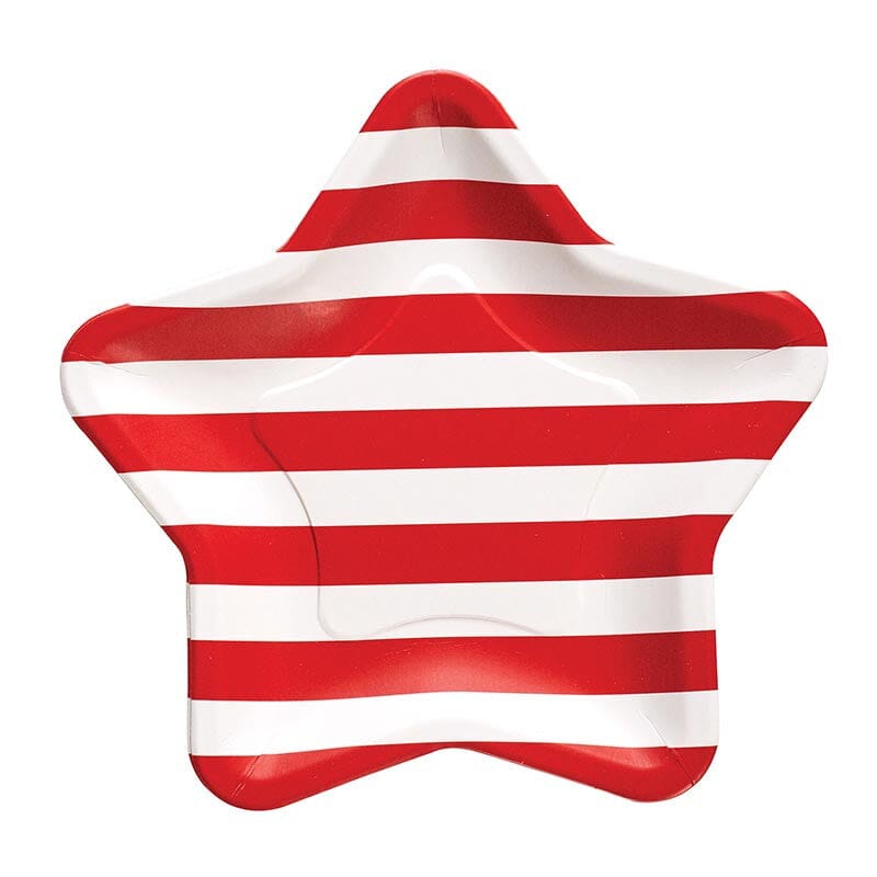 Paper Lunch Plate - Americana Paper Plates Creative Brands - Slant 