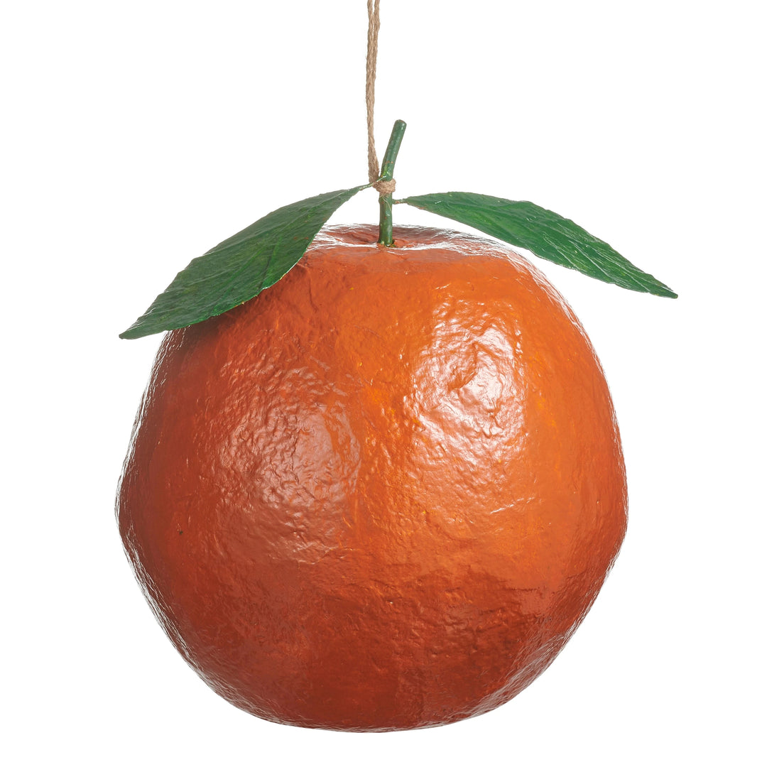 Paper Mache Oranges Faux Florals RAZ 