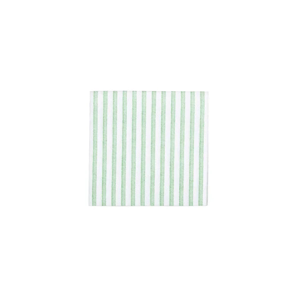 Papersoft Napkins Capri Cocktail Napkins - Green Cocktail Napkins Vietri 