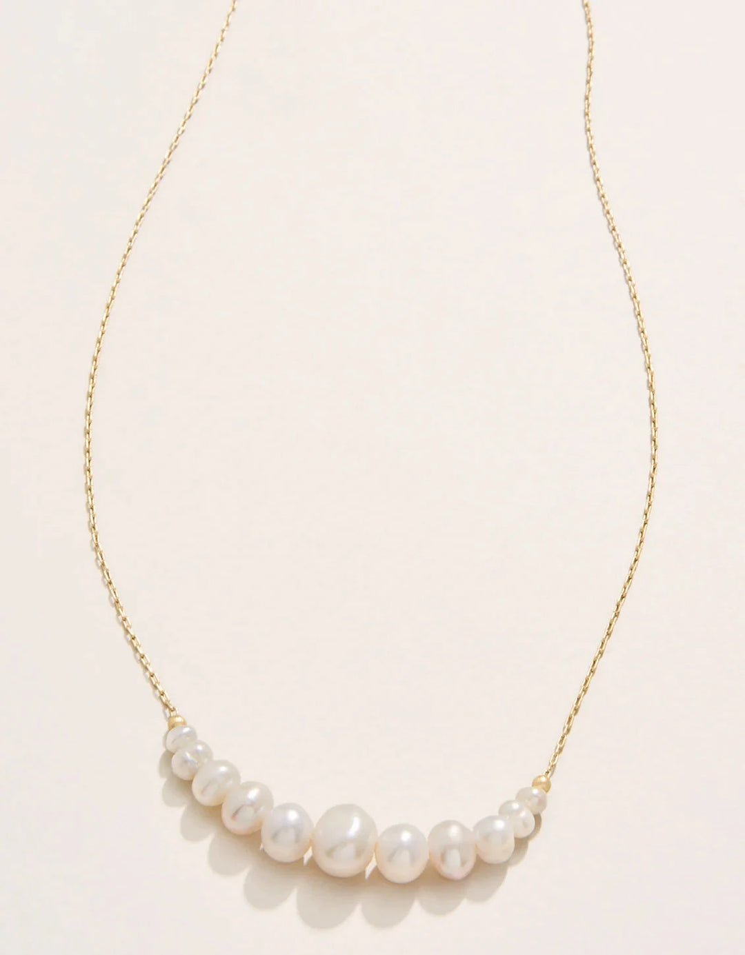 Paragon Pearl Necklace - Gold Womens Necklace Spartina 