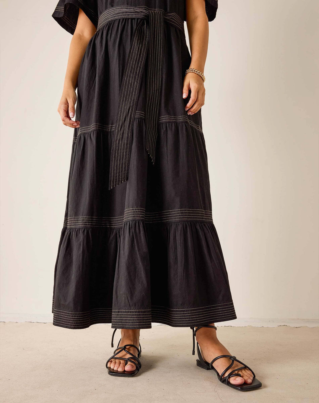 Pariscope Maxi Dress - Black Womens Dress MerSea 