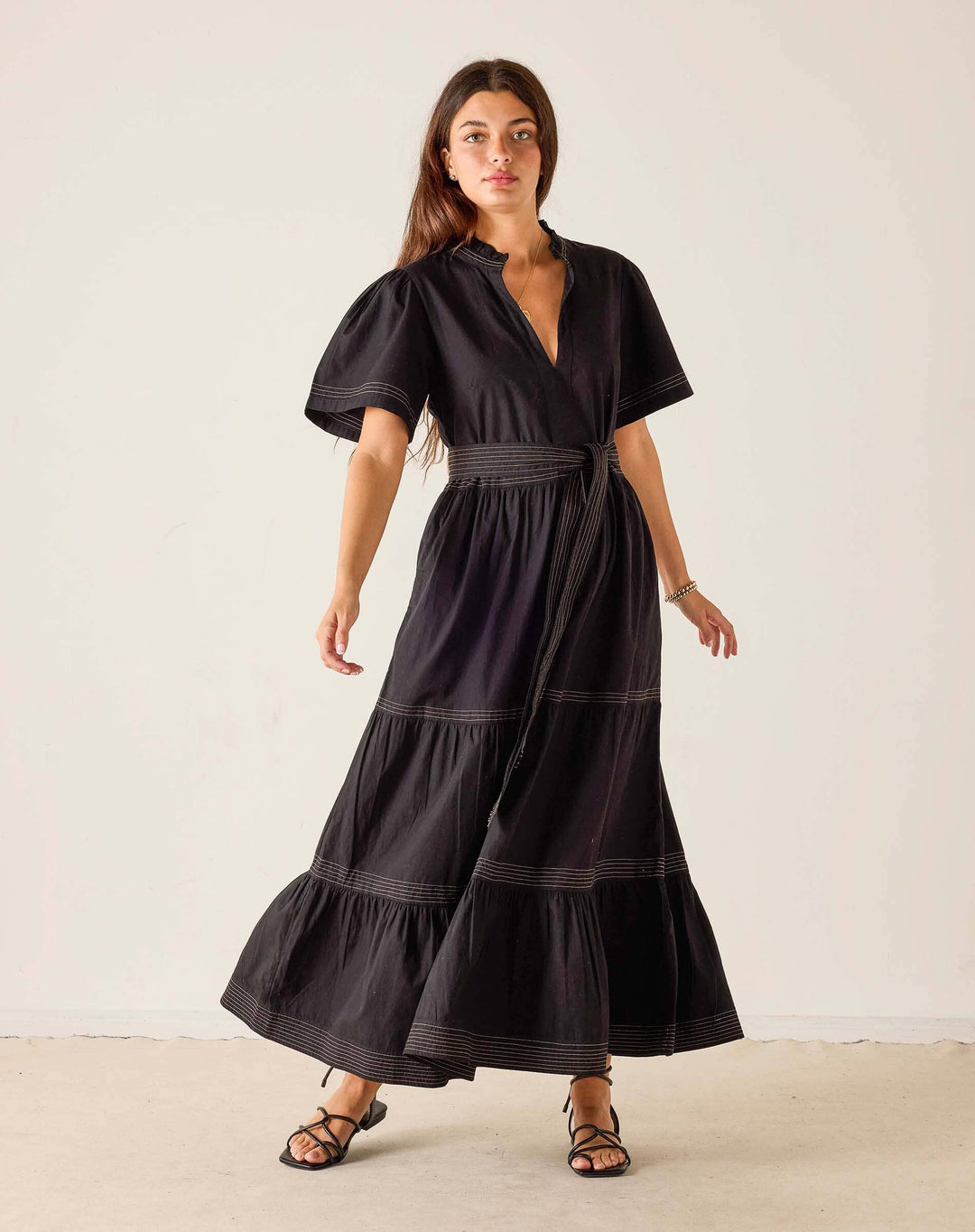 Pariscope Maxi Dress - Black Womens Dress MerSea 