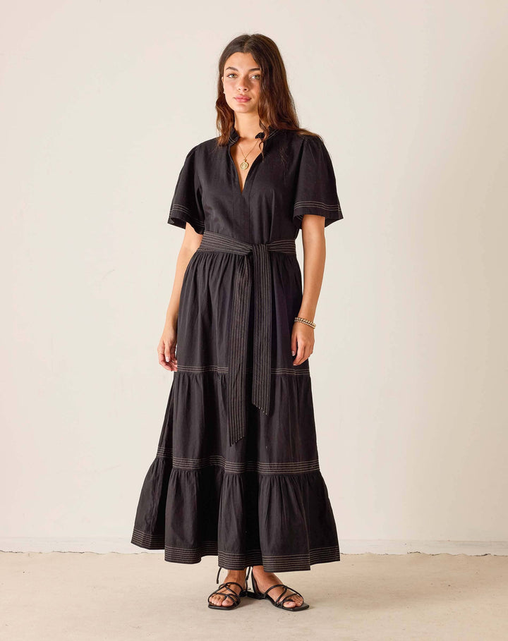 Pariscope Maxi Dress - Black Womens Dress MerSea 