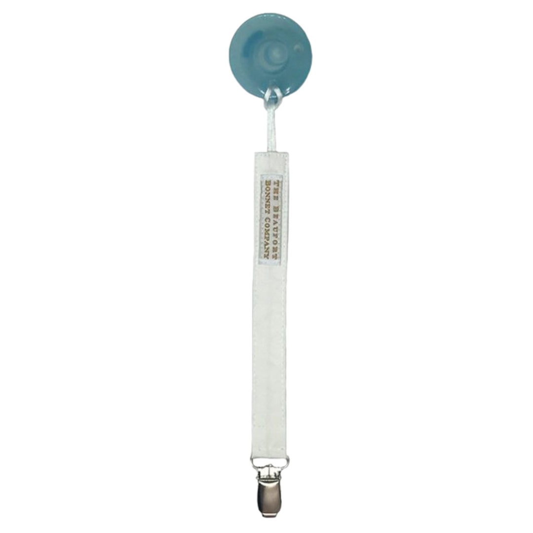 Parker Paci Clips Baby Accessories Beaufort Bonnet Worth Avenue White 