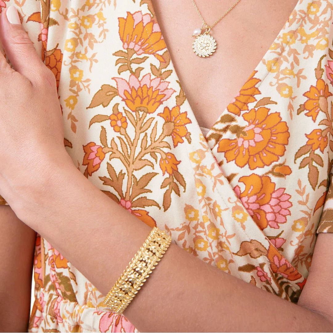 Parkwood Cuff- Gold Womens Bracelet Spartina 