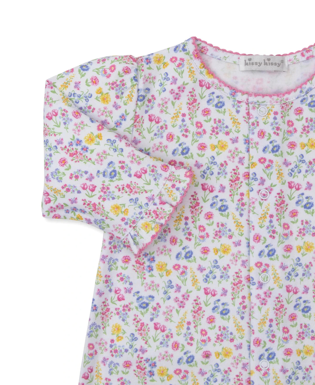 Pastel Gardens Floral Convertible Gown Girl Converter Gown Kissy Kissy 