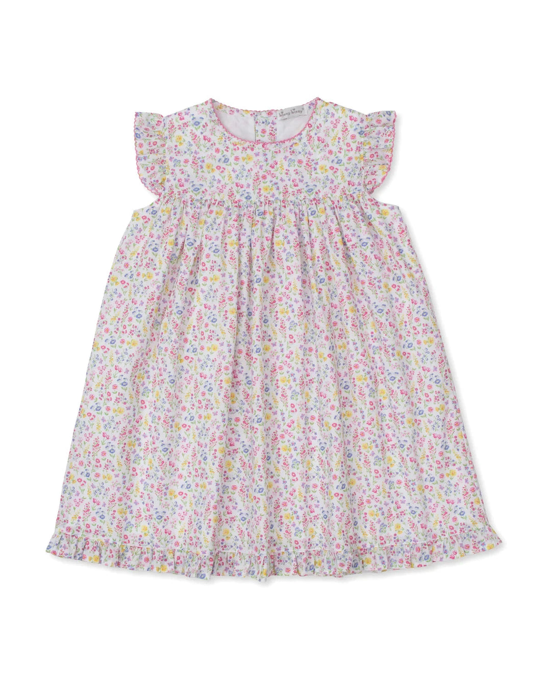 Pastel Gardens Floral Woven Toddler Dress Girl Dress Kissy Kissy 