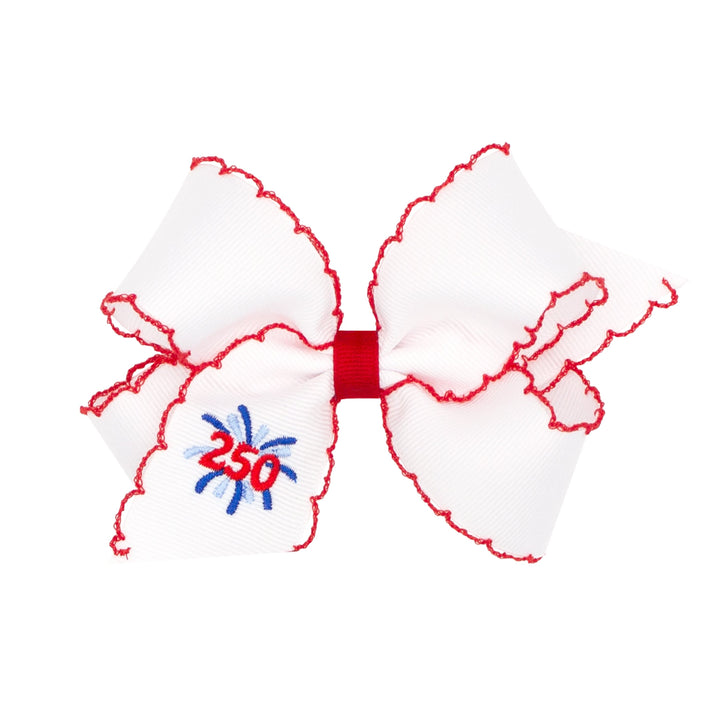 Patriotic Bows - Medium Hair Bow WeeOnes Americana 250 