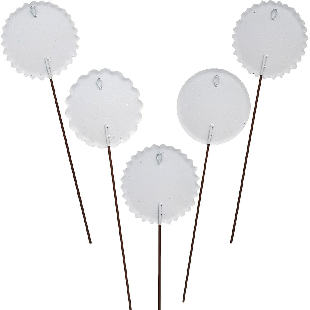 Patriotic Pinwheels Stakes Door Hanger Round Top Collection 