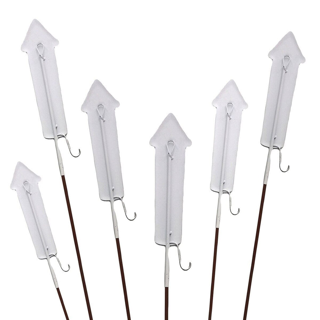 Patriotic Rockets Stakes Door Hanger Round Top Collection 
