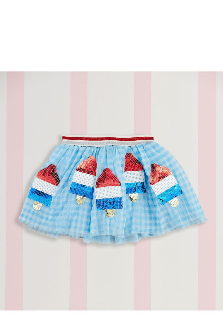 Patriotic Sequin Tutu Girl Skirt MudPie 