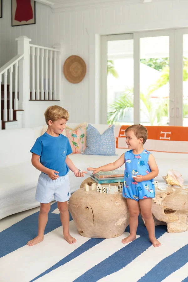 Patton Play Bubble - Here Fishy Fishy Boy Bubble Beaufort Bonnet 