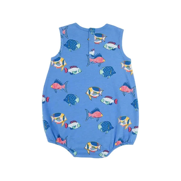 Patton Play Bubble - Here Fishy Fishy Boy Bubble Beaufort Bonnet 
