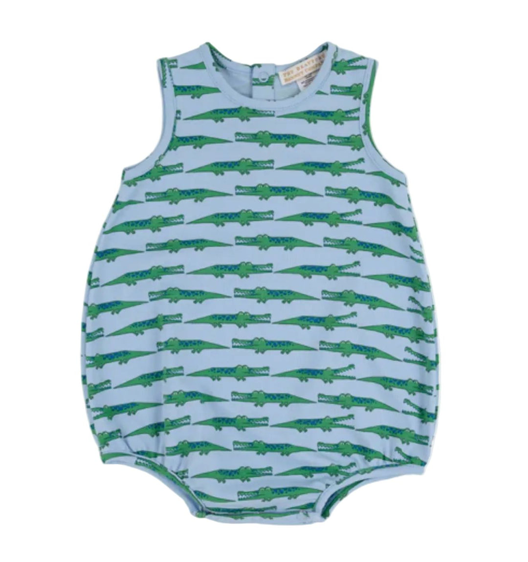 Patton Play Bubble - See Ya Later Alligator Boy Bubble Beaufort Bonnet 