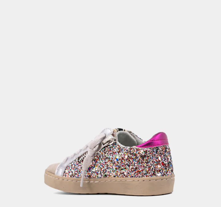 Paula Mini Sneakers - Multi Sparkle Children Shoes ShuShop 
