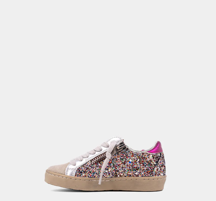 Paula Mini Sneakers - Multi Sparkle Children Shoes ShuShop 