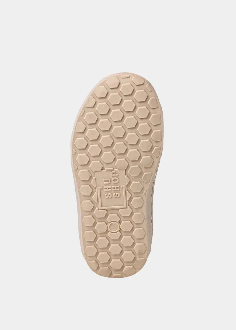 Paula Toddler Sneakers - Golden Glitter Children Shoes ShuShop 