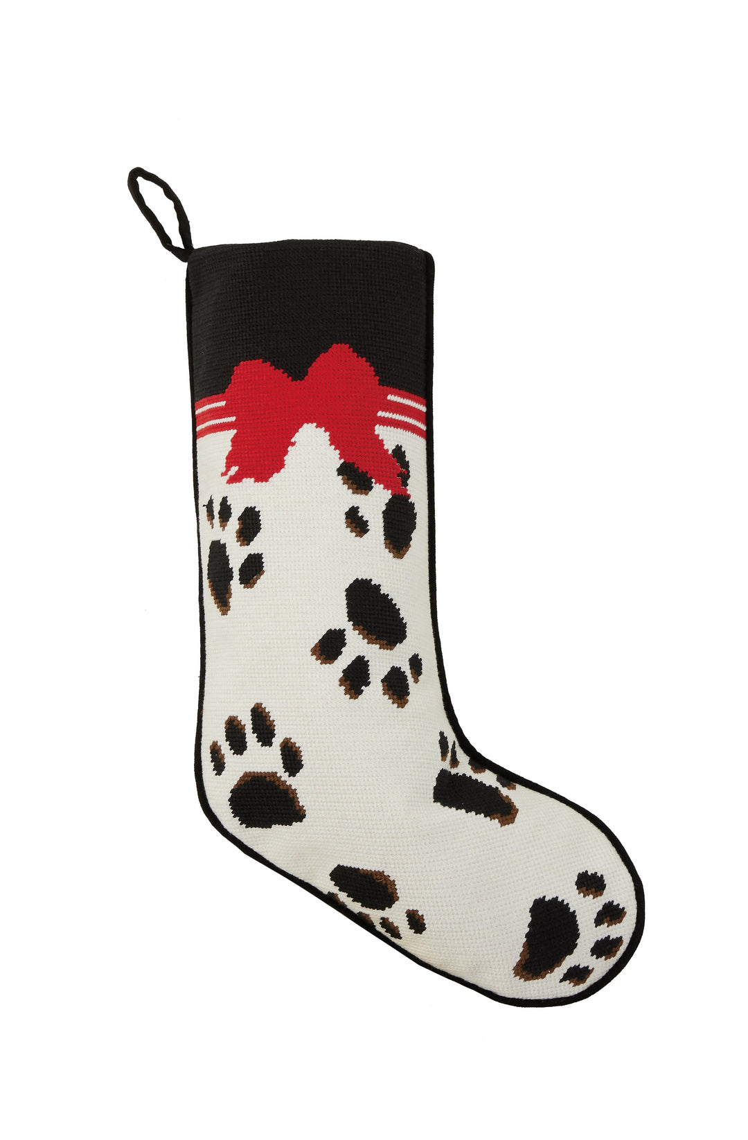 Paws Up Needlepoint Stocking Christmas Stocking Peking Handicraft 