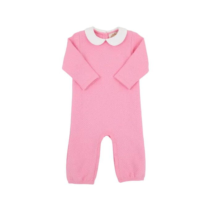 Paxton Playsuit - Hamptons Hot Pink Girl Romper Beaufort Bonnet 