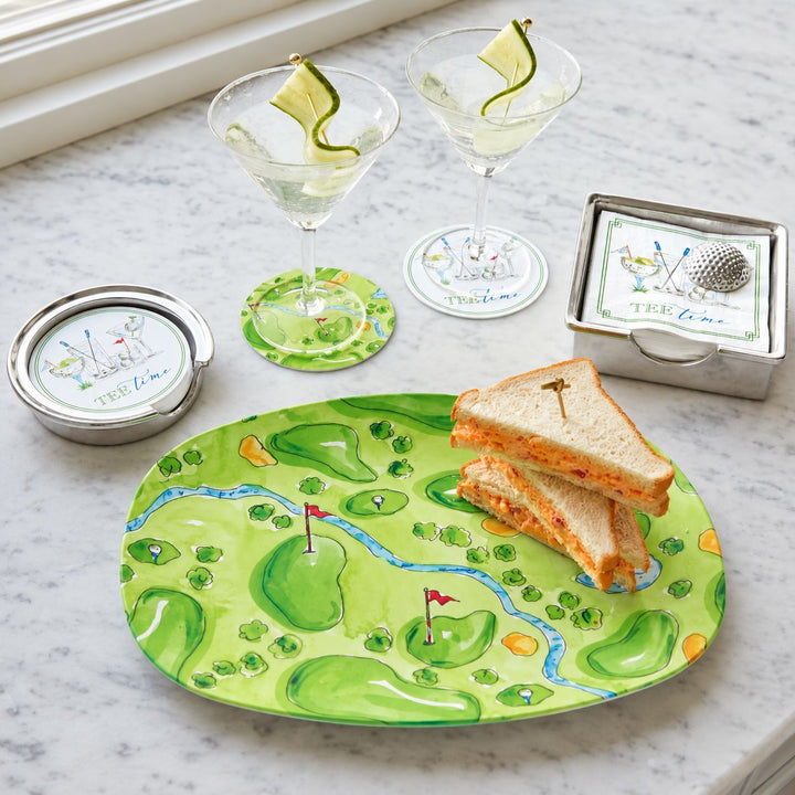 Pay For The Course Polymer Platter Serving Piece Mariposa 