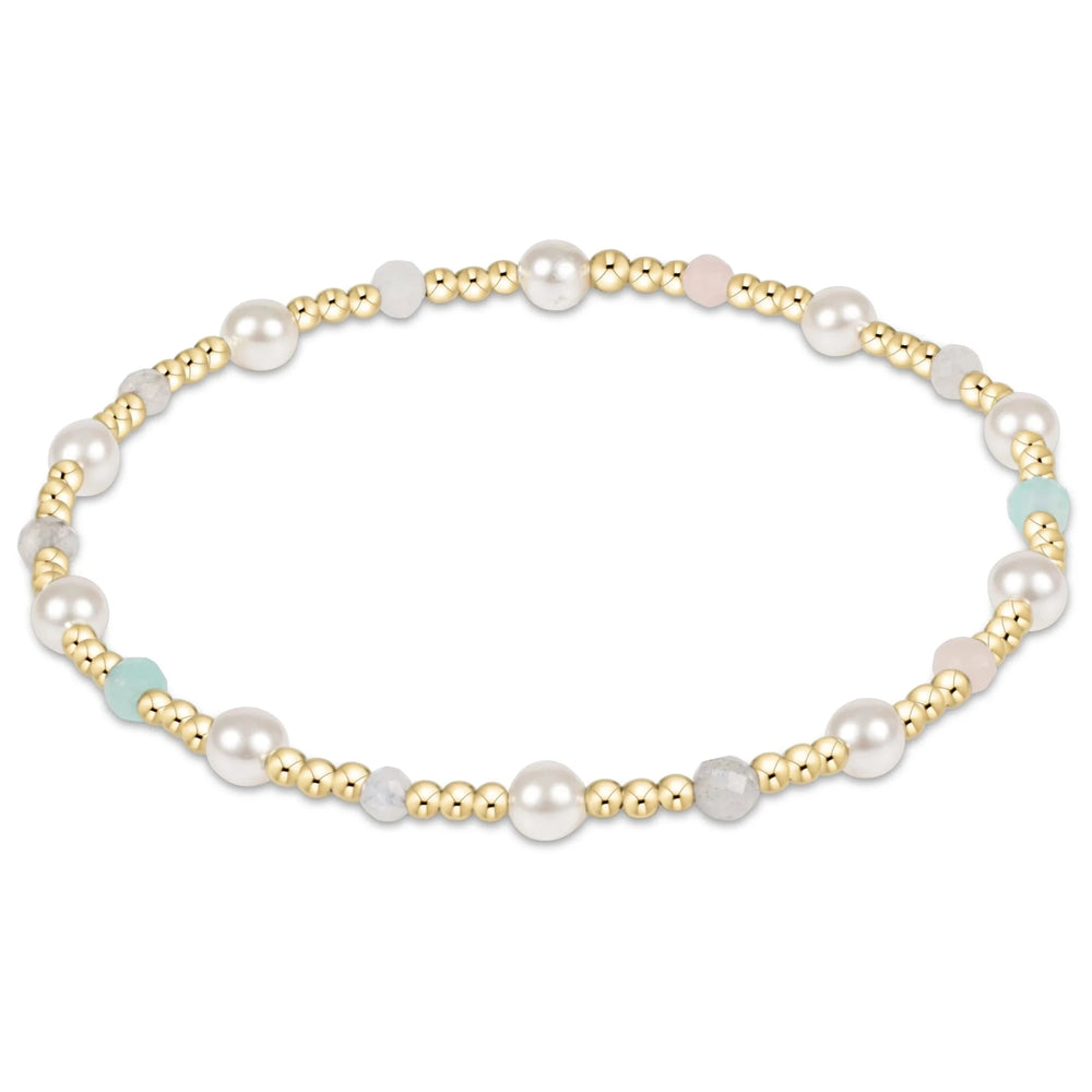 Pearl Sincerity Pattern 4mm Bead Bracelets Womens Bracelet ENewton Hot Mess SS25 