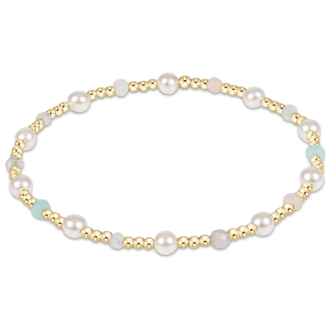Pearl Sincerity Pattern 4mm Bead Bracelets Womens Bracelet ENewton Hot Mess SS25 