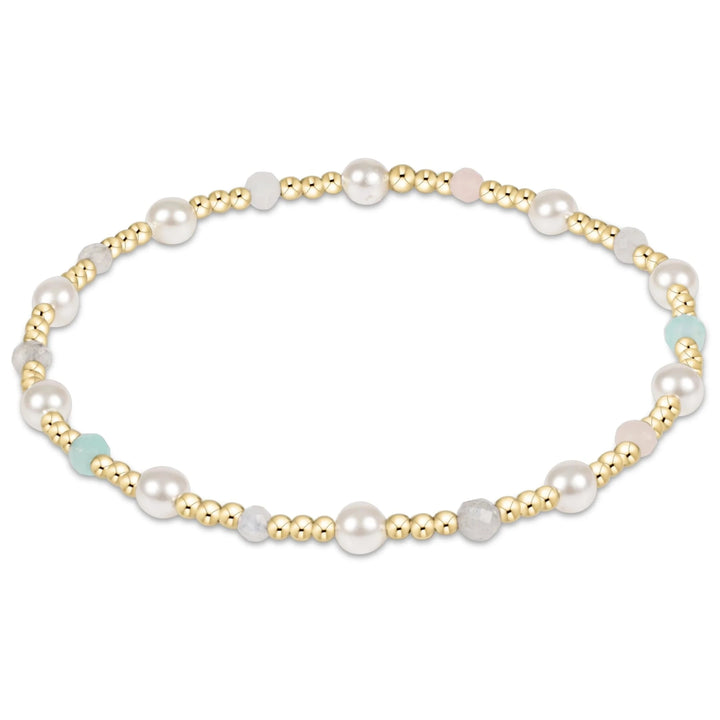 Pearl Sincerity Pattern 4mm Bead Bracelets Womens Bracelet ENewton Hot Mess SS25 