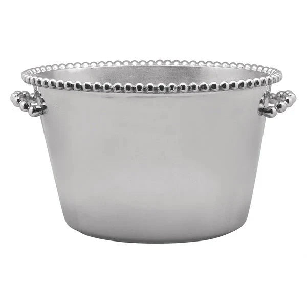 Pearled Medium Ice Bucket Ice Bucket Mariposa 
