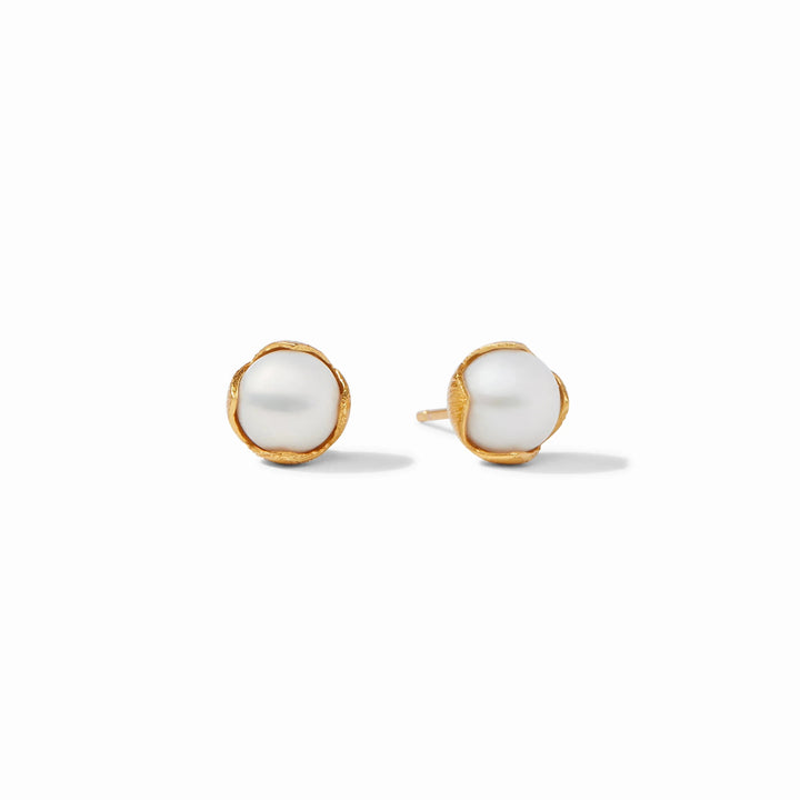Penelope Pearl Stud Earrings Womens Earrings Julie Vos Large 