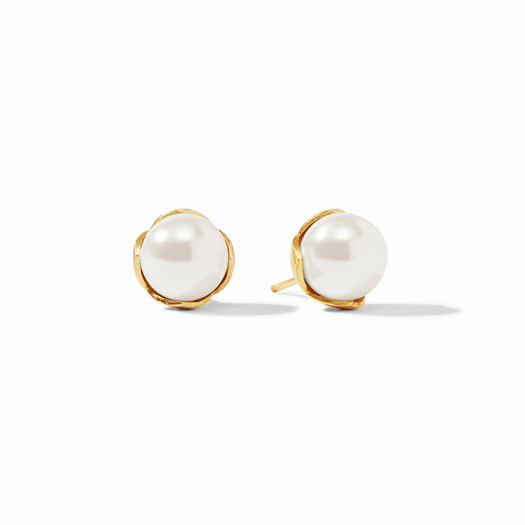 Penelope Pearl Stud Earrings Womens Earrings Julie Vos Medium 