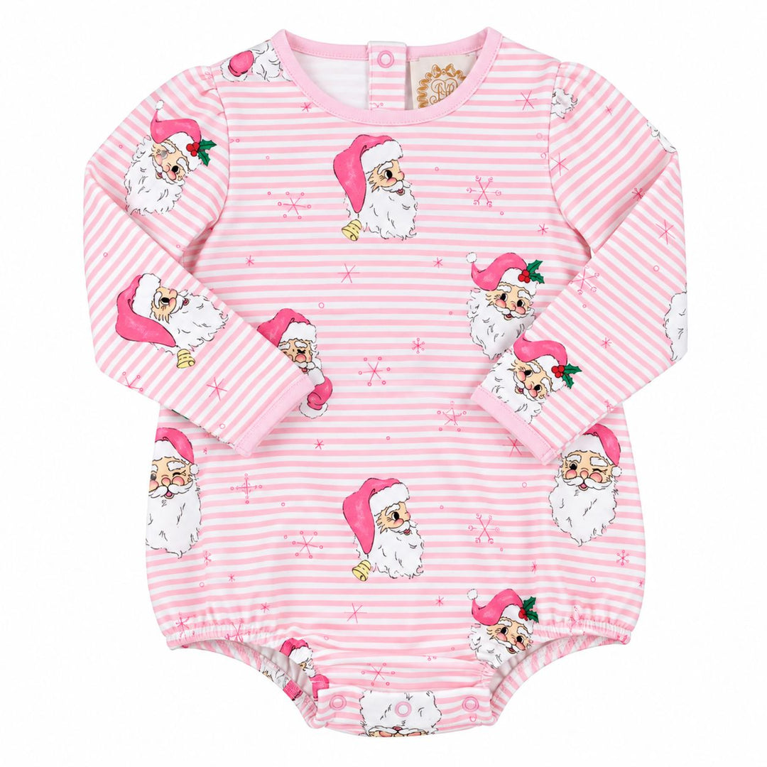 Penny's Play Long Sleeve Bubble - Dear Santa Girl Bubble Beaufort Bonnet 0-3m 