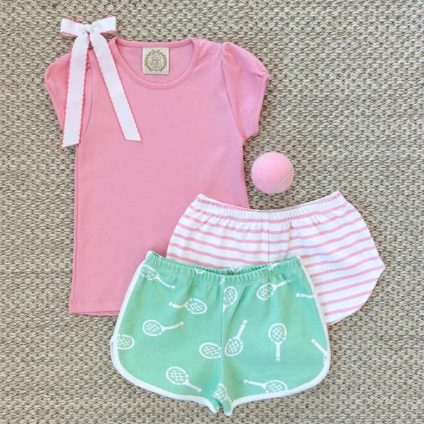Penny's Play Shirt - Hampton Hot Pink Girl Shirt Beaufort Bonnet 