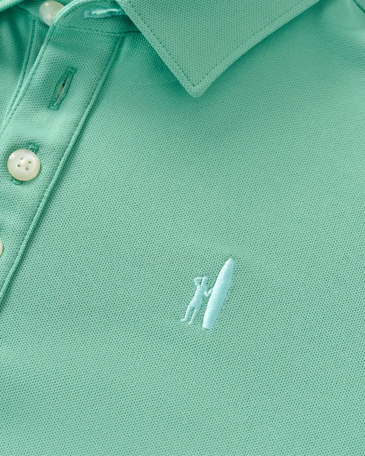 Performance Mesh Jr. Stevie Polo - Cilantro Boy Shirt Johnnie-O 