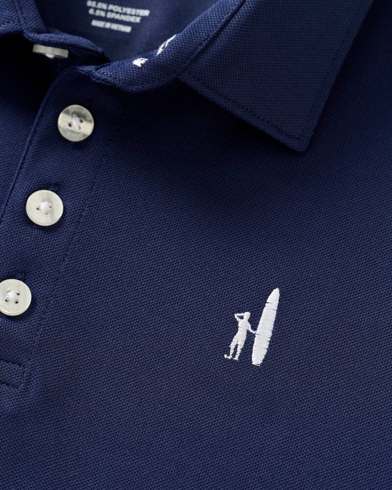 Performance Mesh Jr. Stevie Polo - Navy Boy Shirt Johnnie-O 