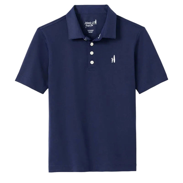 Performance Mesh Jr. Stevie Polo - Navy Boy Shirt Johnnie-O 