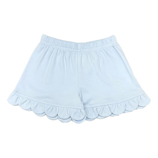 Petal Short - Light Blue Knit Girl Shorts Zuccini Kids 