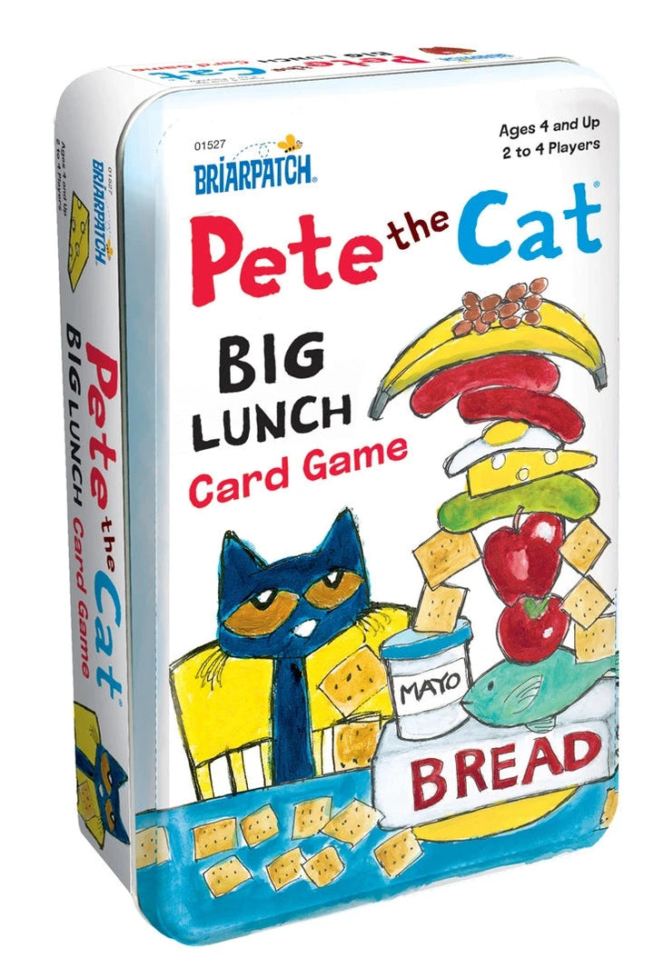 Pete the Cat Big Lunch Card Game Tin Card Game University Games 
