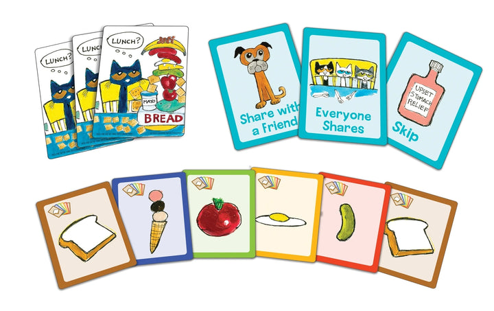 Pete the Cat Big Lunch Card Game Tin Card Game University Games 