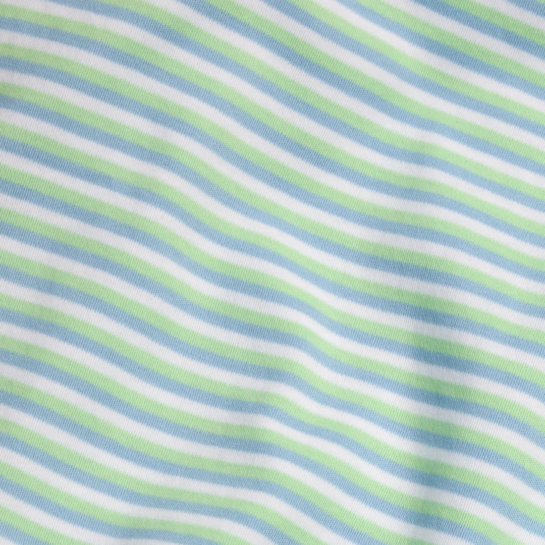 Peter Pan Polo Romper - Greenview Stripe Boy Romper Little English 
