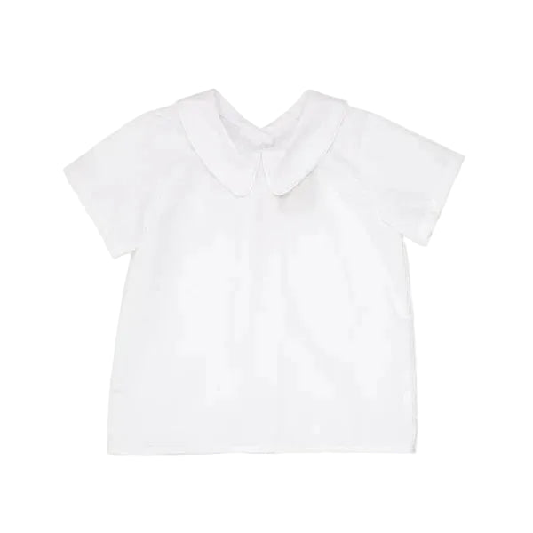 Peter Pan Shirt - Worth Avenue White Boy Shirt Beaufort Bonnet 