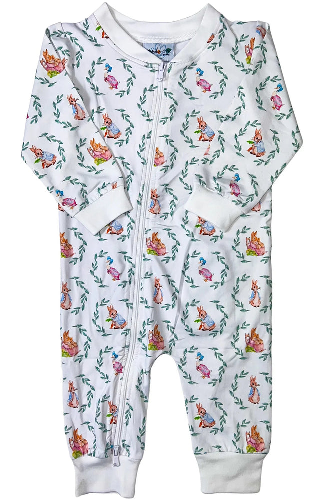 Peter Rabbit Zipper Pajama Child Pajamas Lila & Hayes 