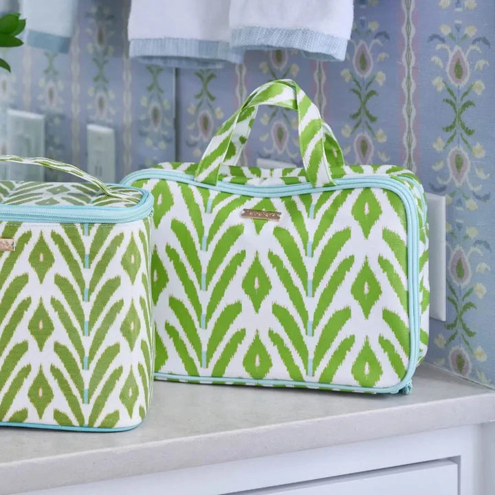 Petite Frond Green Travel Case Cosmetic/Accessories Bags Laura Park Design 