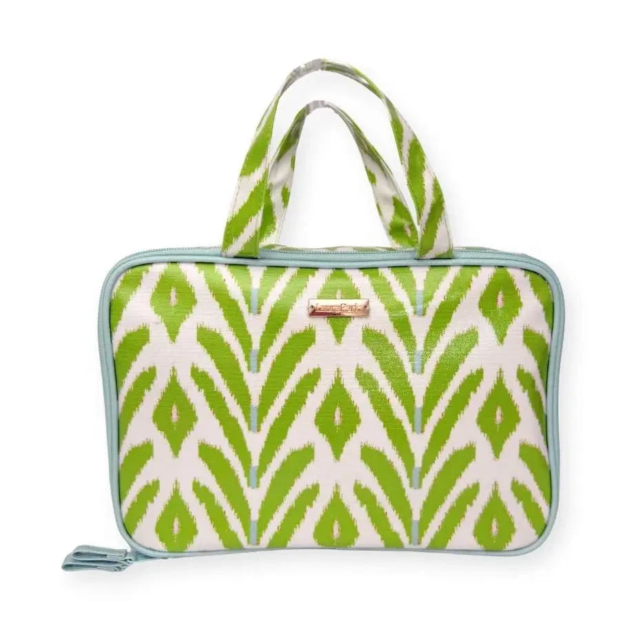 Petite Frond Green Travel Case Cosmetic/Accessories Bags Laura Park Design 