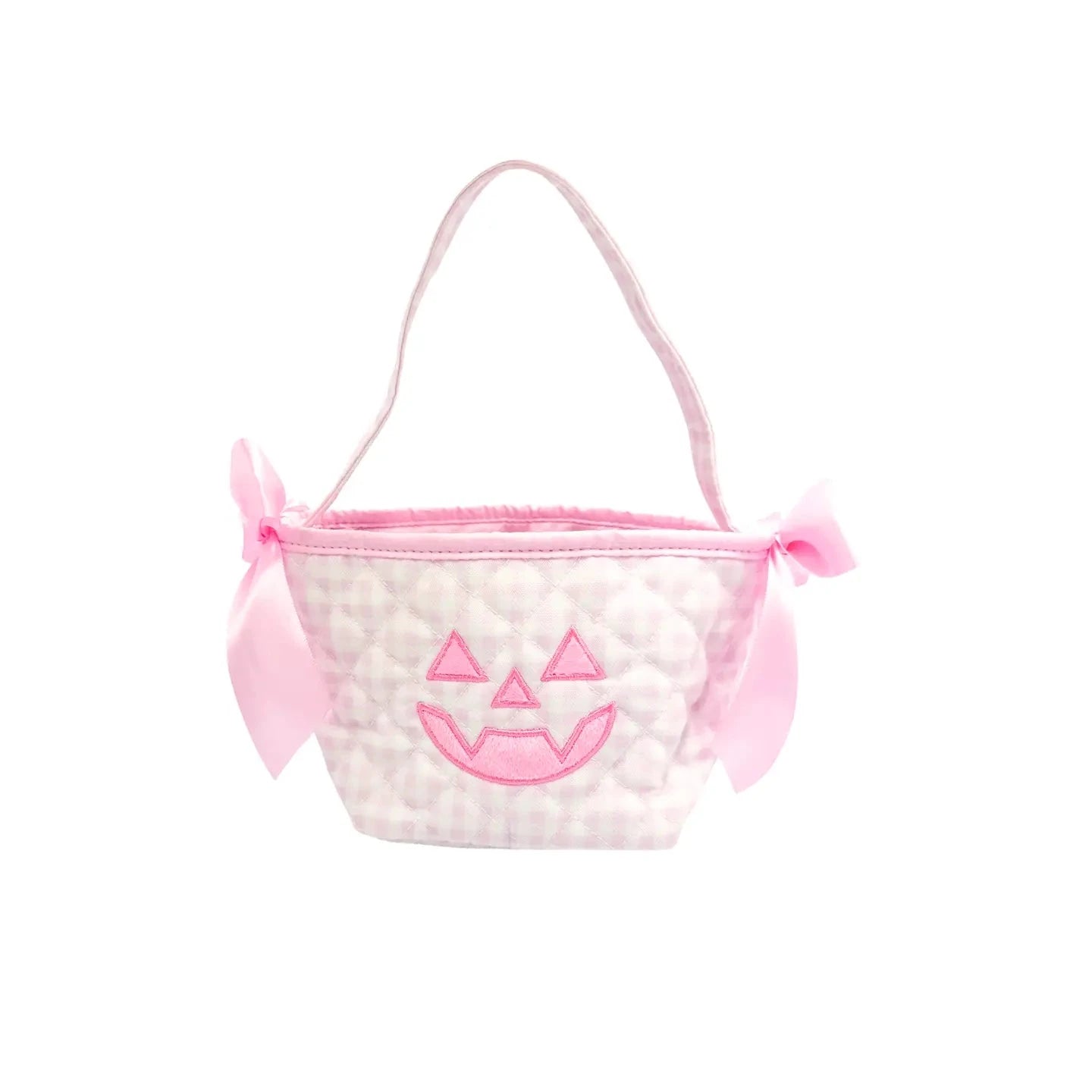 Petite Pumpkin Tote- Pink – The Horseshoe Crab