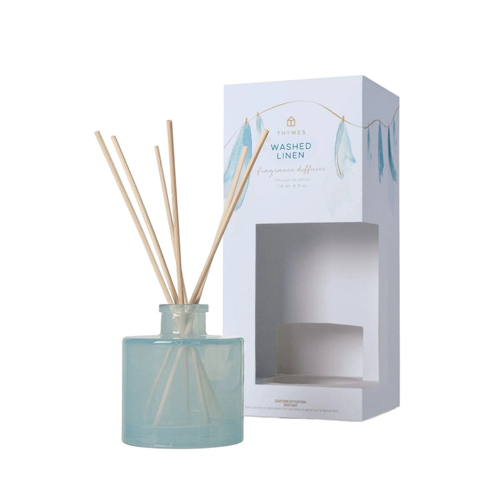 Petite Reed Diffuser Diffuser Thymes Washed Linen 