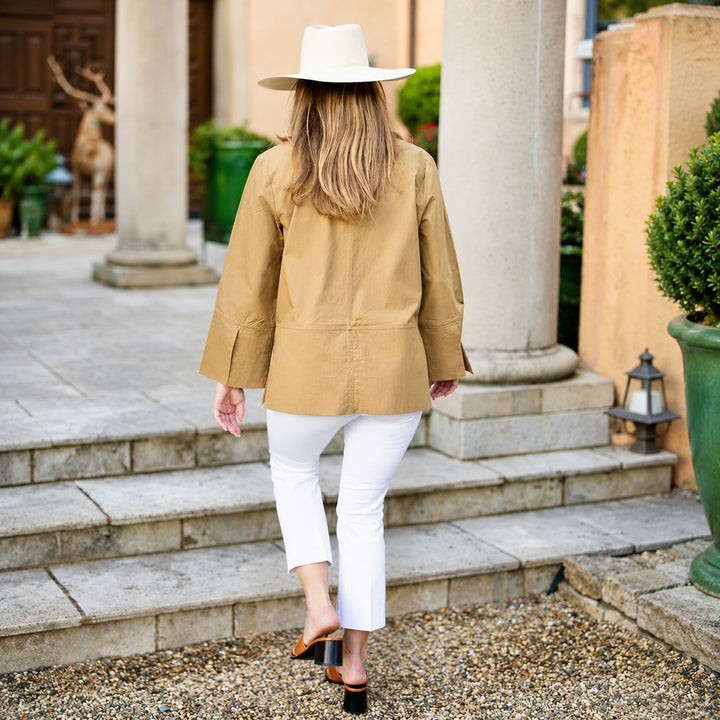 Petra Tunic - Khaki Womens Shirt Maison Marigold 